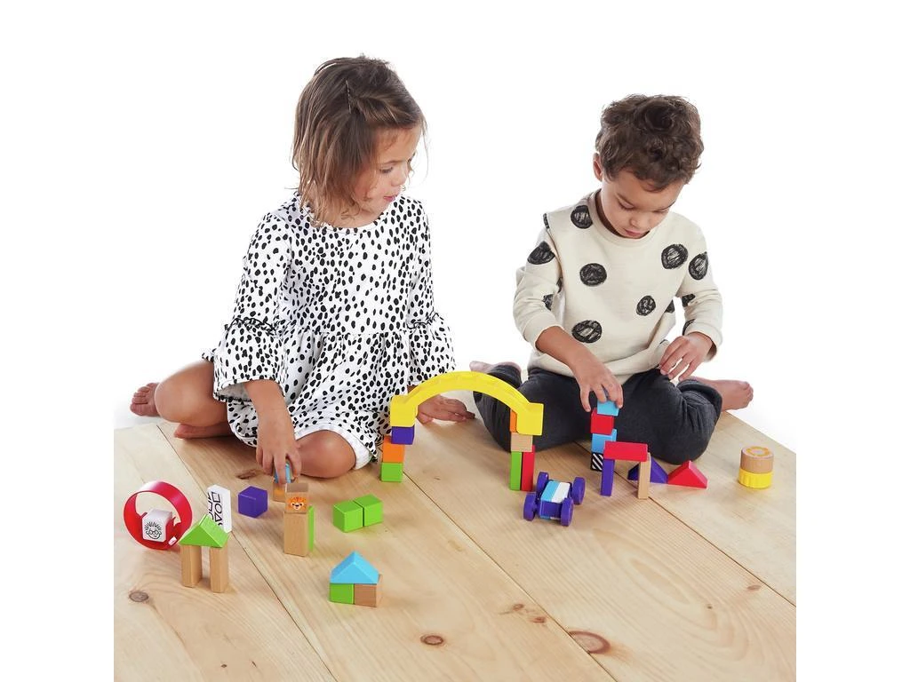 HAPE DRVENE KOCKE 40KOM FOR.