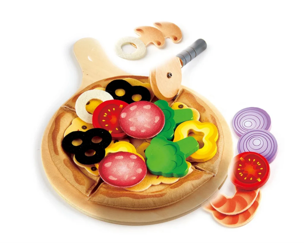 DRVENA IGRAČKA PIZZA FOR.