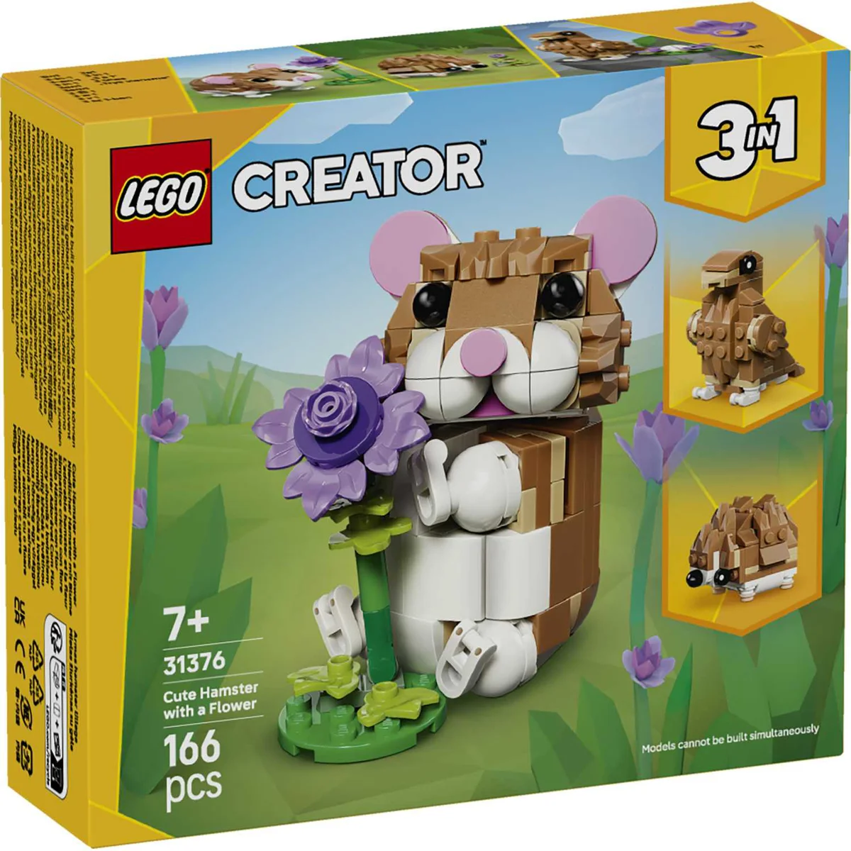LEGO 31376 SLATKI HRČAK SA CVIJETOM