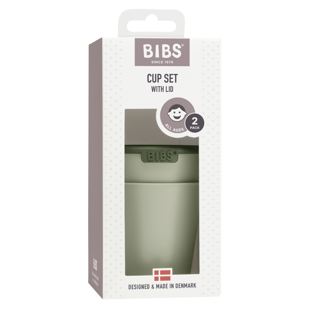 BIBS SET ŠALICA SAGE