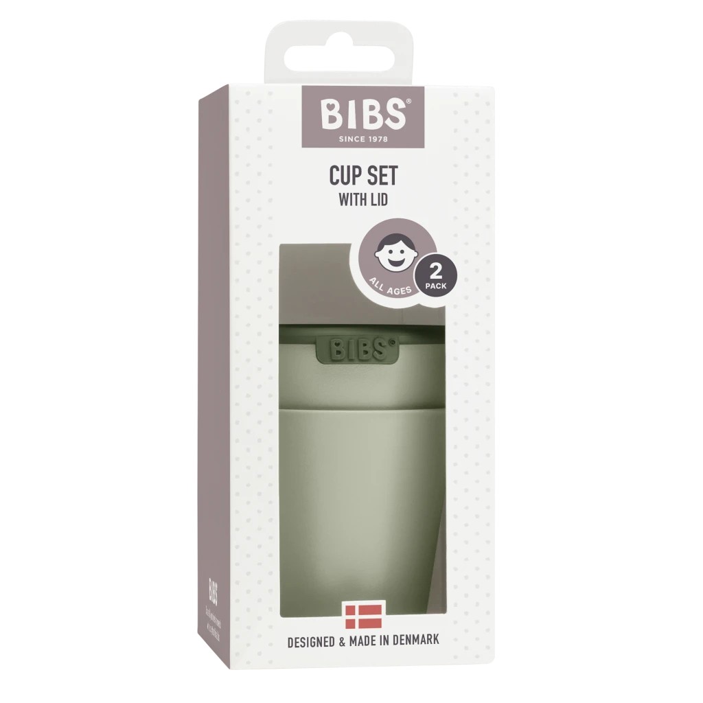 BIBS SET ŠALICA SAGE