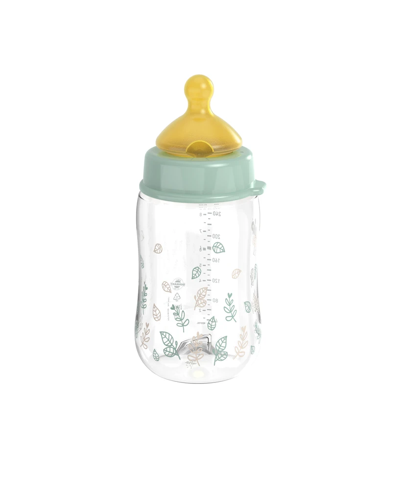 NIP BOCA ŠIROKOG GRLA PP,CHERRY GREEN BOY,GREEN,260ML,0+