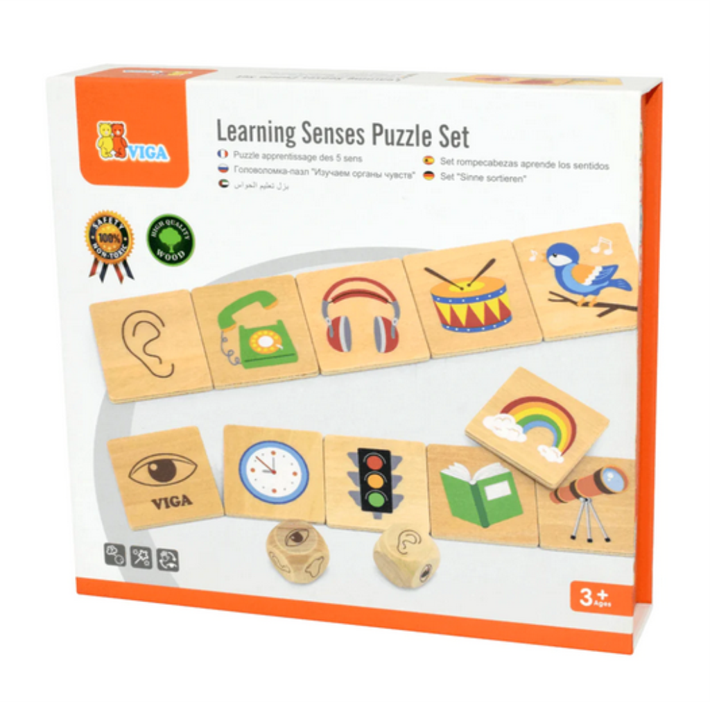 VIGA DRVENI SET UČIMO ČULA