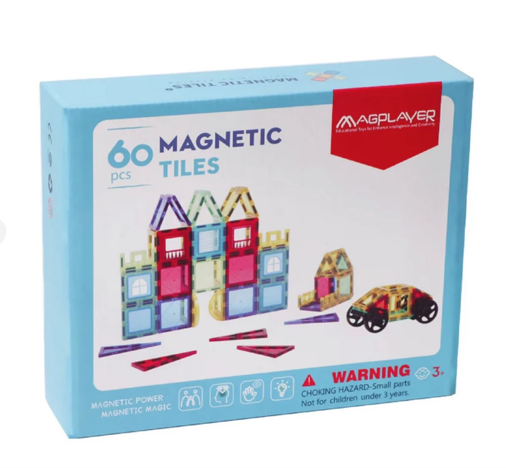 MAGPLAYER MAGNETNE KOCKE 60KOM