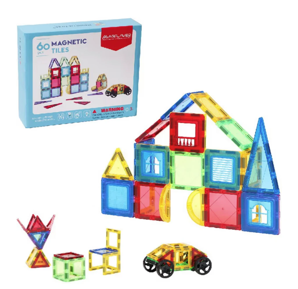 MAGPLAYER MAGNETNE KOCKE 60KOM