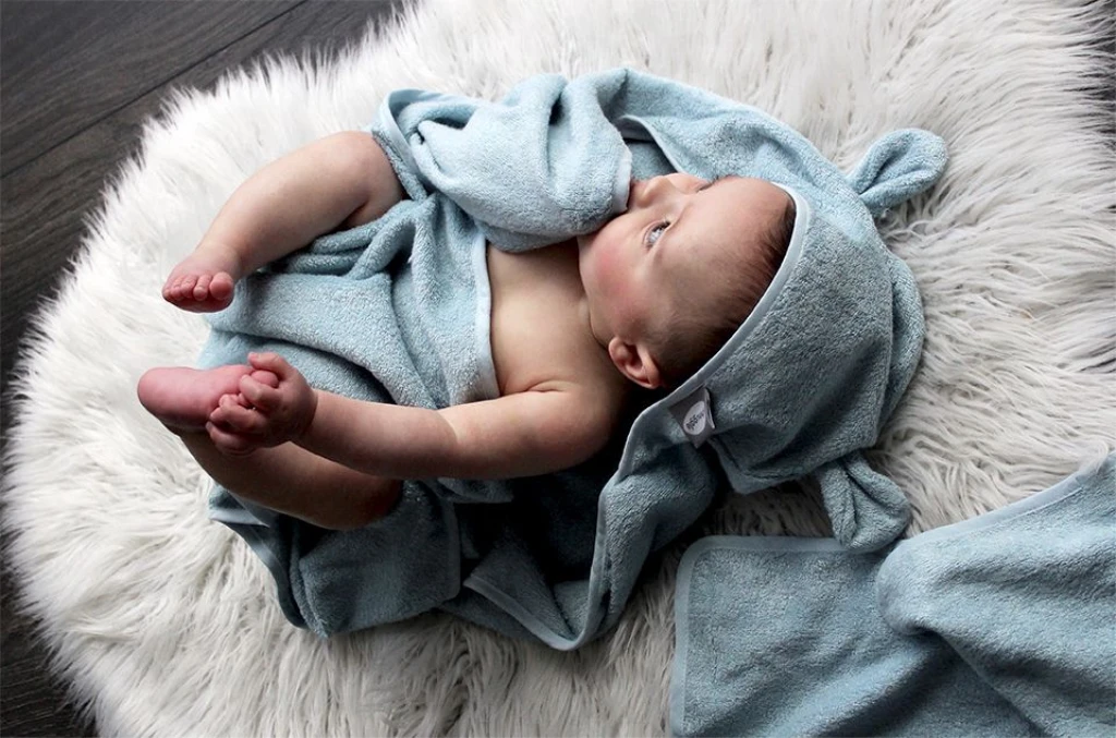 SHNUGGLE RUČNIK ZA BEBE I RODITELJE,BLUE