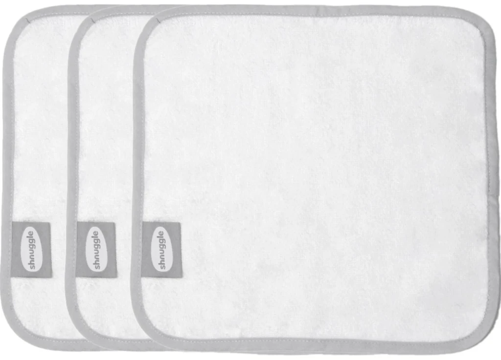 SHNUGGLE MALI RUČNIK ZA KUPANJE BEBE,3KOM WHITE