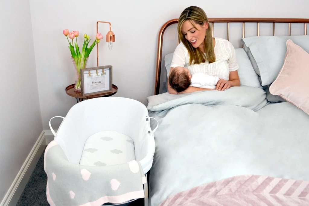 SHNUGGLE DREAMI MOSES KOŠARA+STALAK+MADRAC,GREY