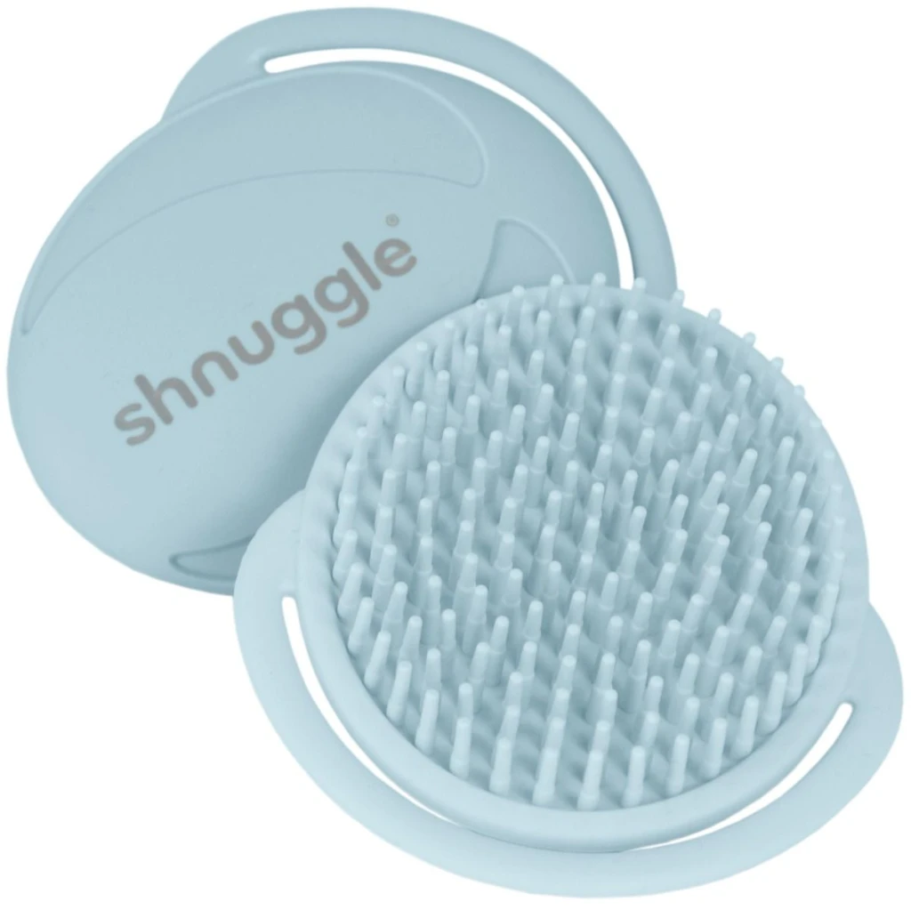 SHNUGGLE MEKA MSILIKONSKA ČETKA ZA KUPANJE,BLUE