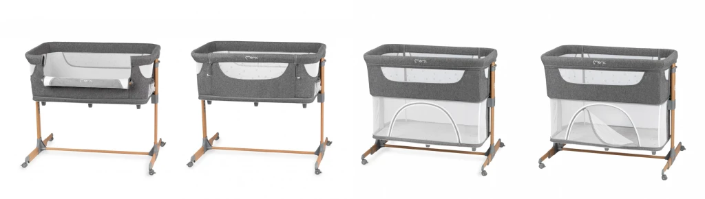 MOMI SMART BED KOLIJEVKA SIVA