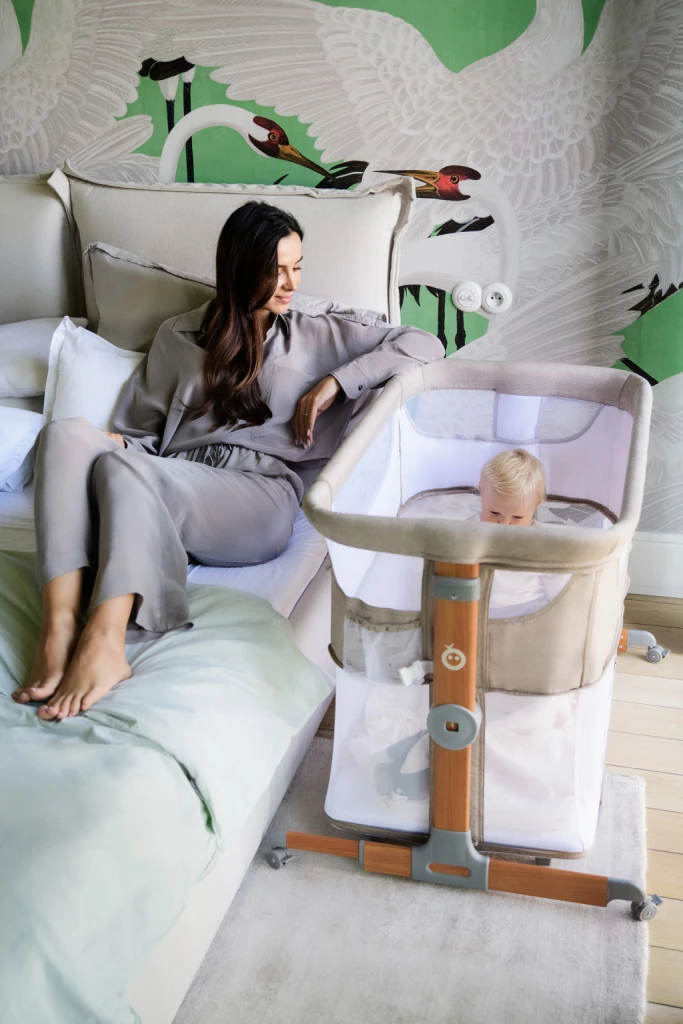 MOMI SMART BED KOLIJEVKA SIVA