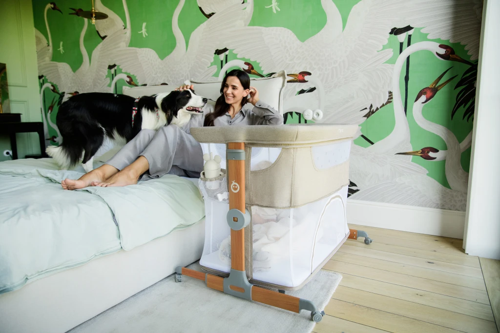 MOMI SMART BED KOLIJEVKA SIVA