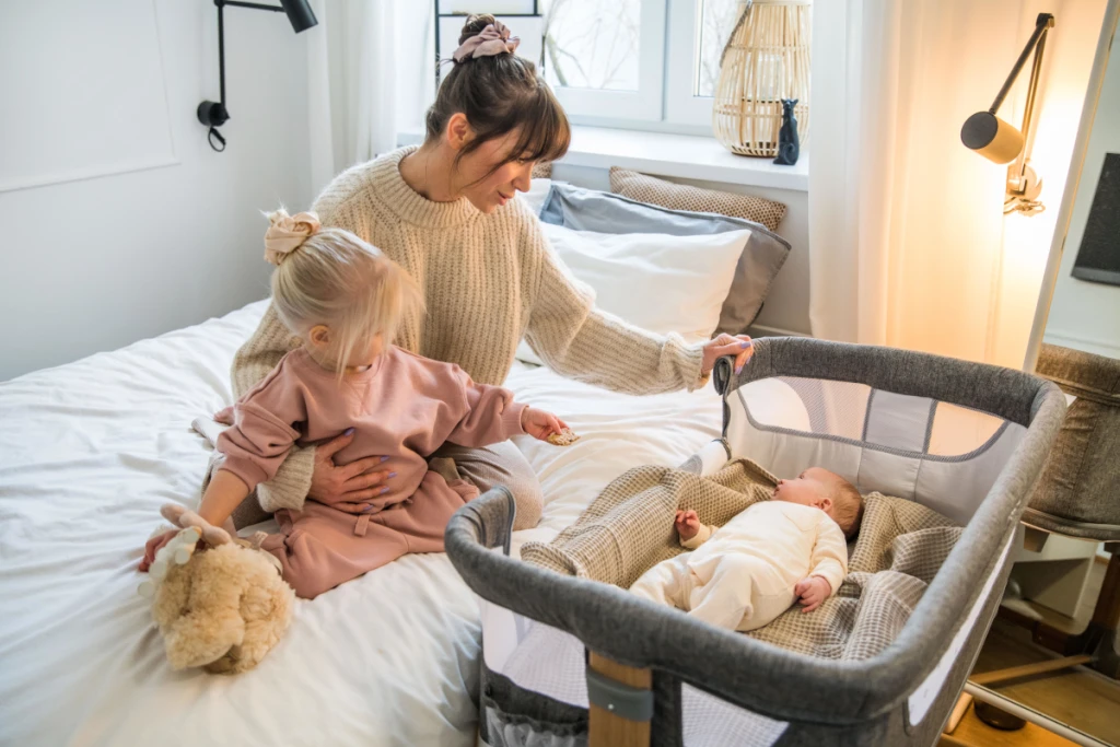 MOMI SMART BED KOLIJEVKA SIVA