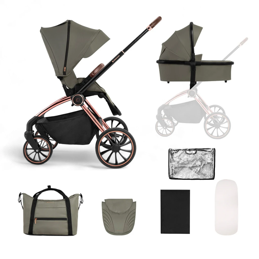 KIKKA BOO KOLICA KARA 2U1,ARMY GREEN