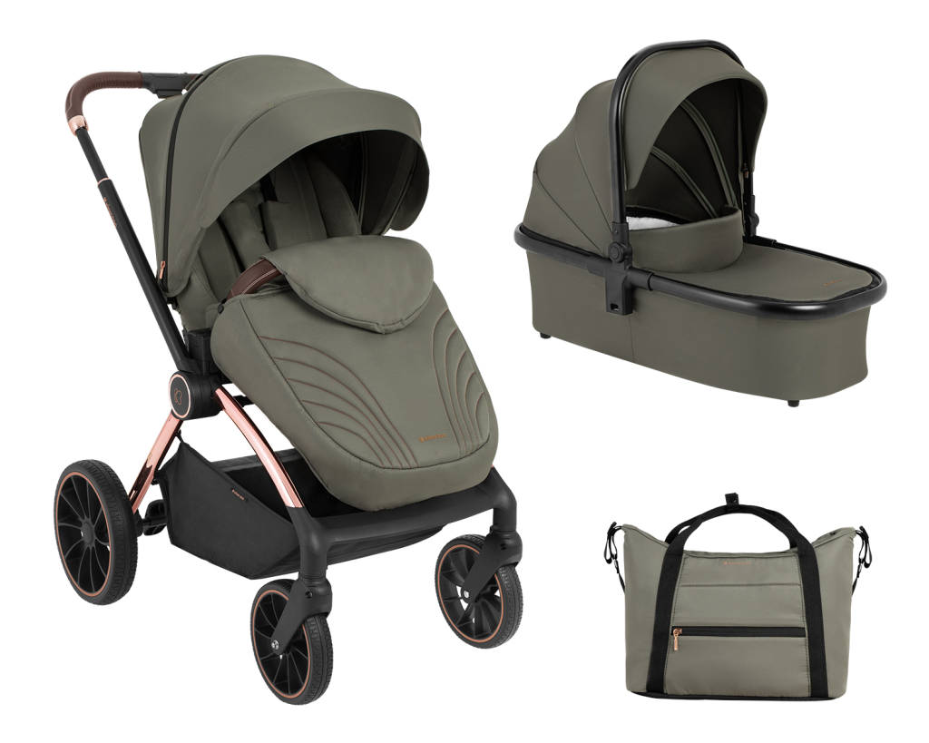 KIKKA BOO KOLICA KARA 2U1,ARMY GREEN+KIKKA BOO I-PRIME GRATIS