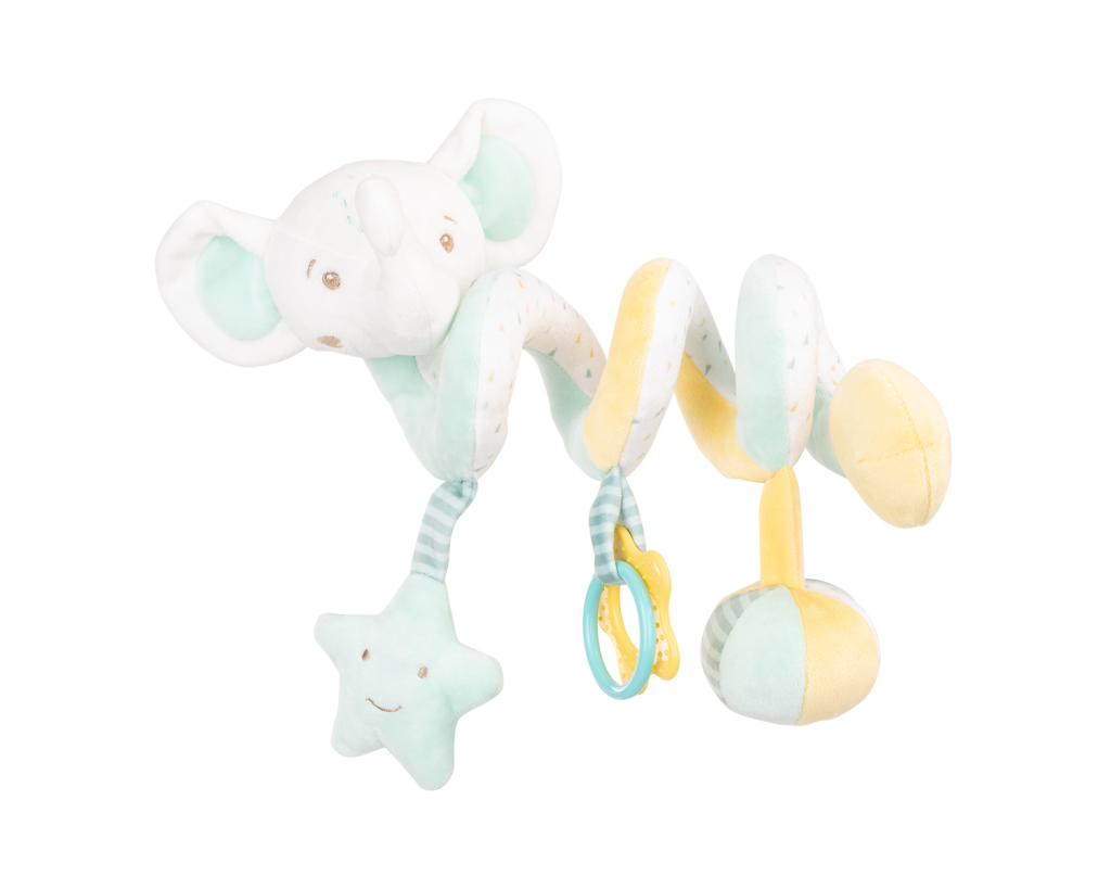 KIKKA BOO HORIZONTALNA SPIRALNA IGRAČKA,ELEPHANT TIME