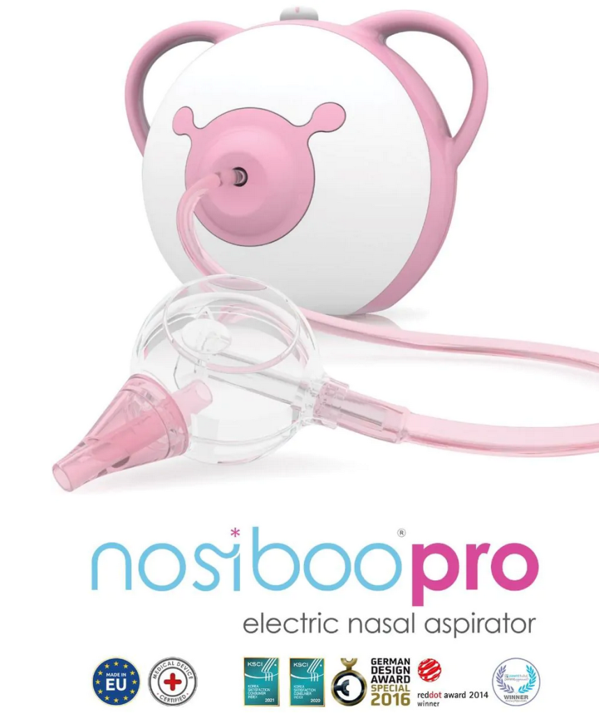 NOSIBOO PRO ELEKTRIČNI ASPIRATOR PINK