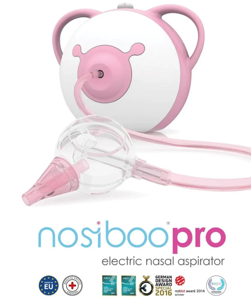 NOSIBOO PRO ELEKTRIČNI ASPIRATOR PINK