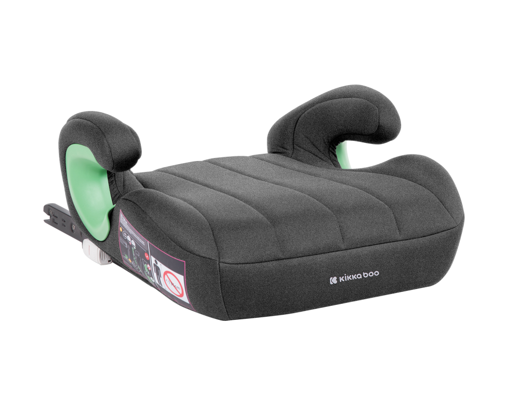 KIKKA BOO AUTOSJEDALICA 135-150CM I-WAY I-SIZE,DARK GREY
