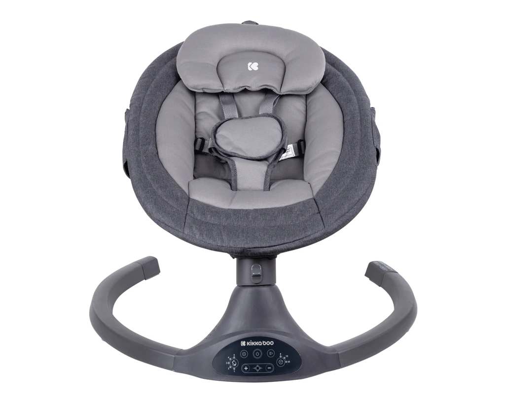 KIKKA BOO ELEKTRIČNA LJULJAČKA CODIE,DARK GREY