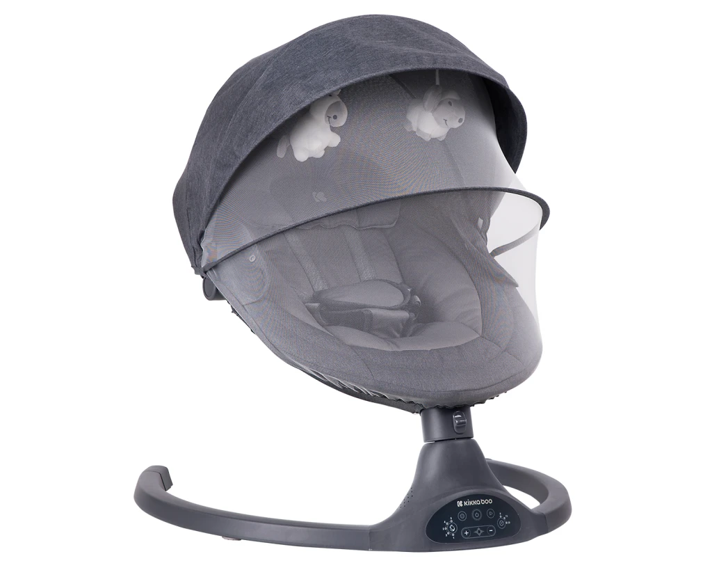 KIKKA BOO ELEKTRIČNA LJULJAČKA CODIE,DARK GREY