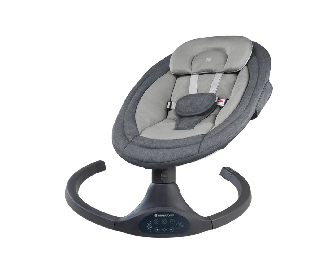 KIKKA BOO ELEKTRIČNA LJULJAČKA CODIE,DARK GREY