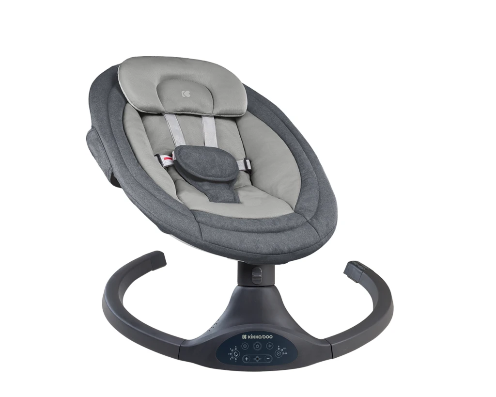 KIKKA BOO ELEKTRIČNA LJULJAČKA CODIE,DARK GREY