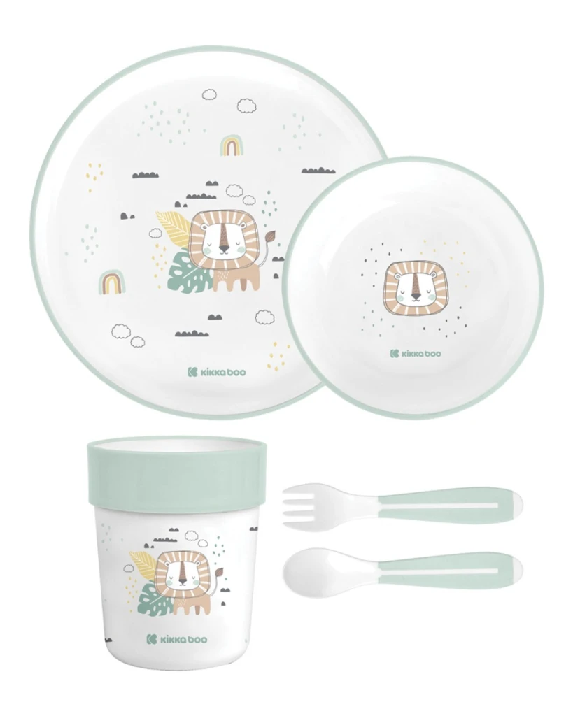 KIKKA BOO POSUĐE SET SAVANNA MINT