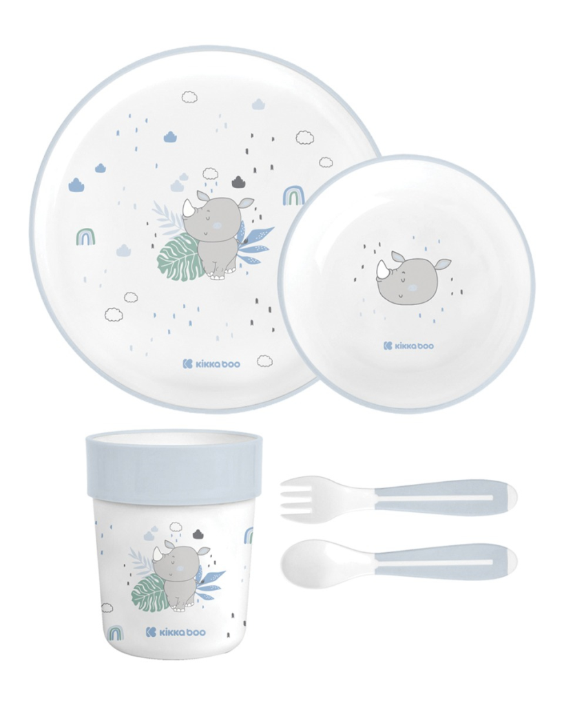 KIKKA BOO POSUĐE SET SAVANNA BLUE