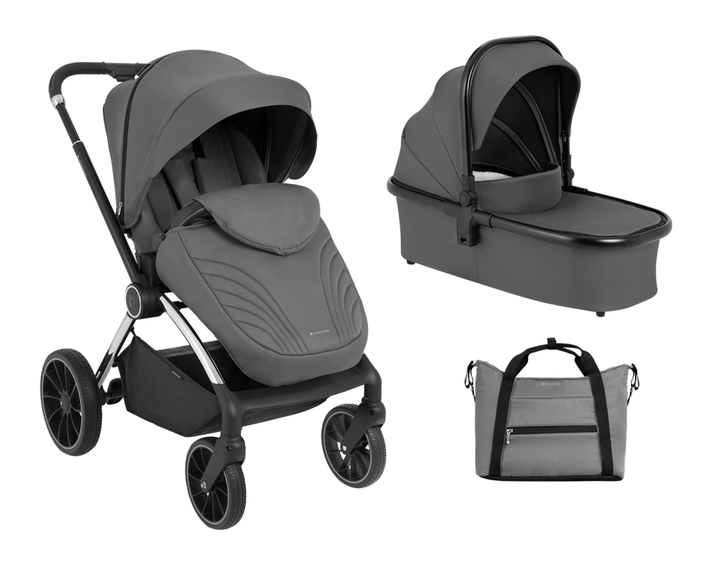 KIKKA BOO KOLICA KARA 2U1,GREY+KIKKA BOO I-PRIME GRATIS