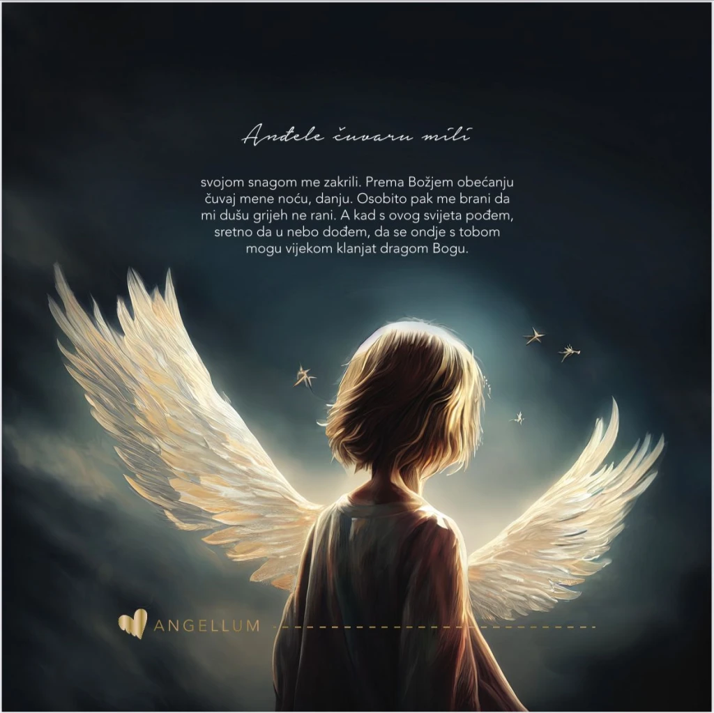 ANGELLUM SLIKA- CITAT 50x50cm