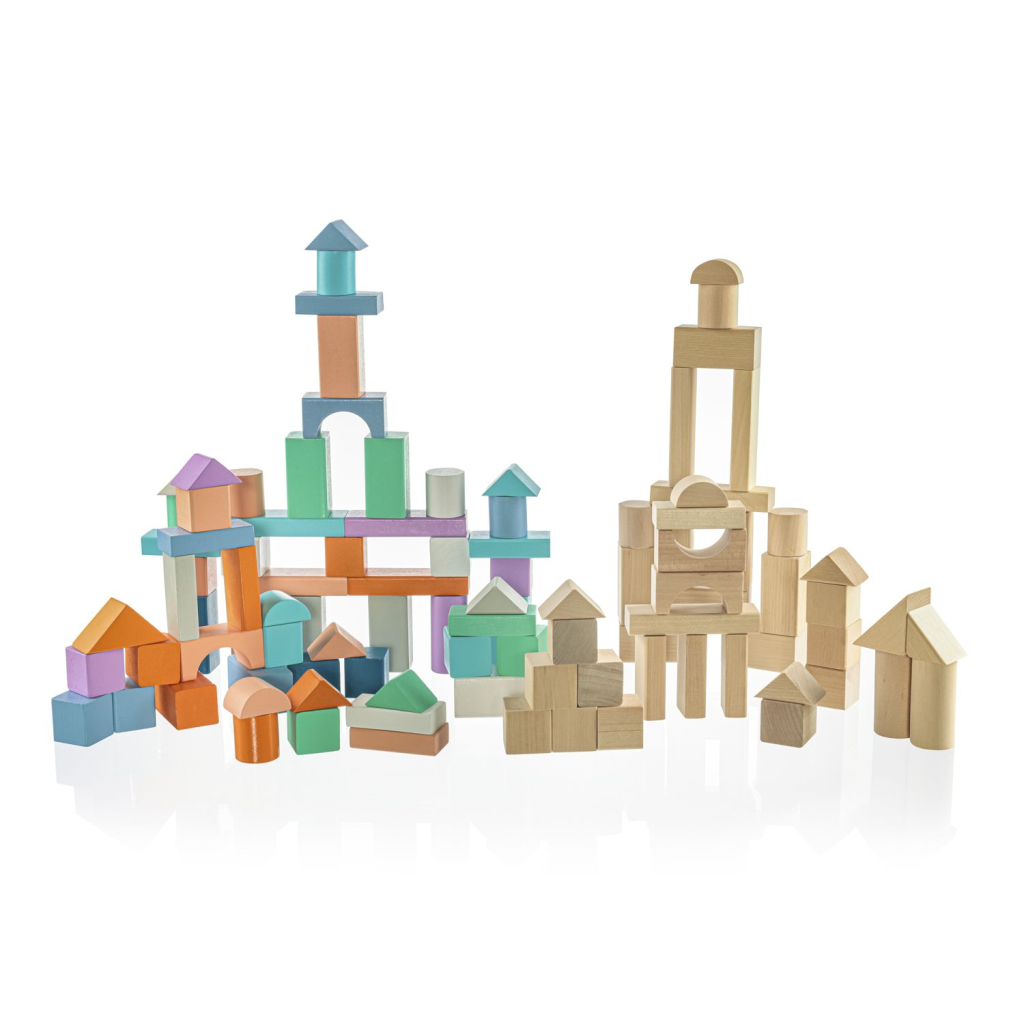 ZOPA DRVENE KOCKE 100 KOM