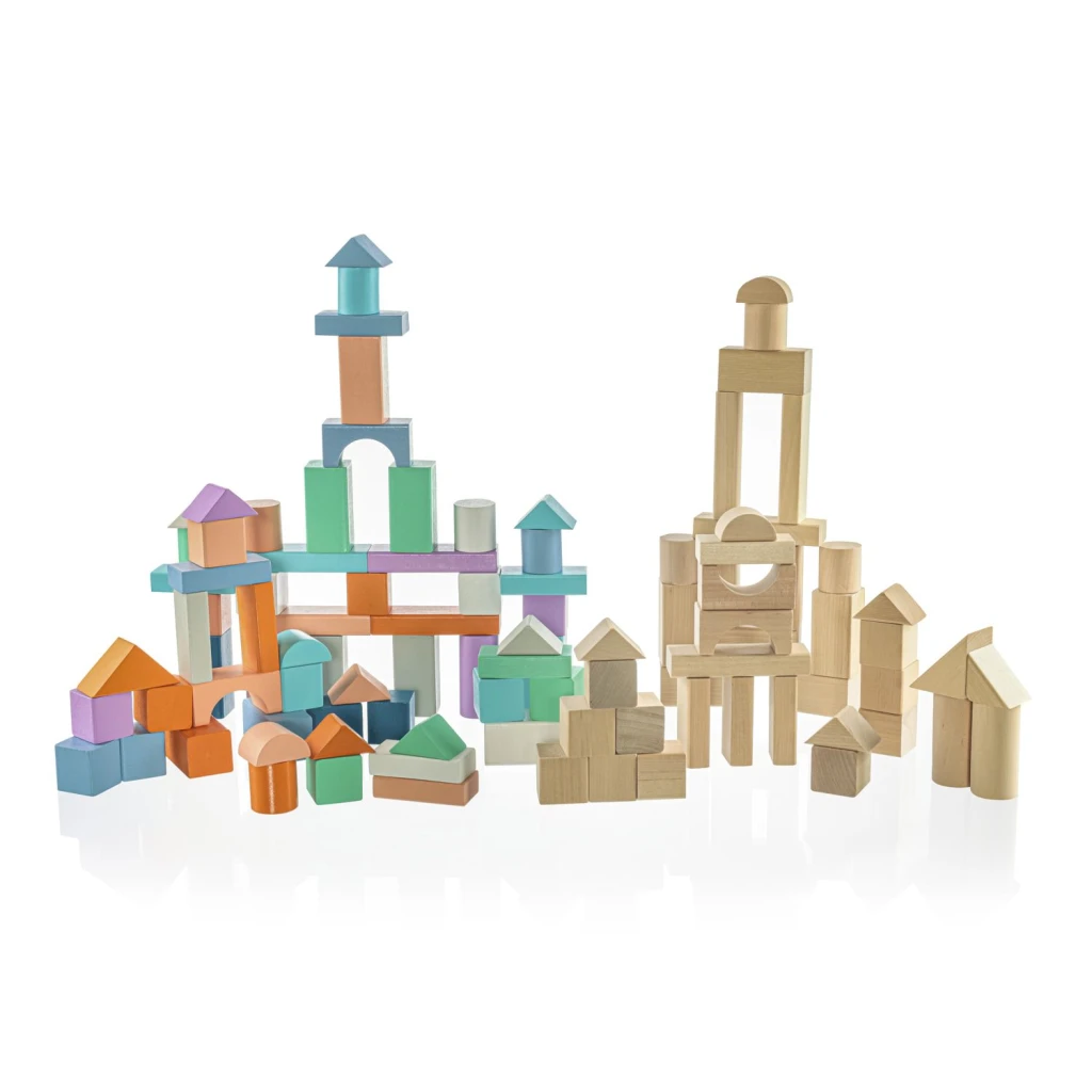 ZOPA DRVENE KOCKE 100 KOM