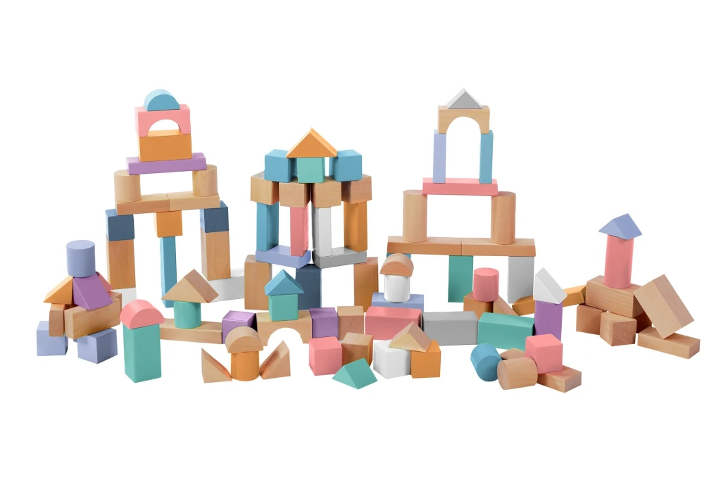 ZOPA DRVENE KOCKE 100 KOM
