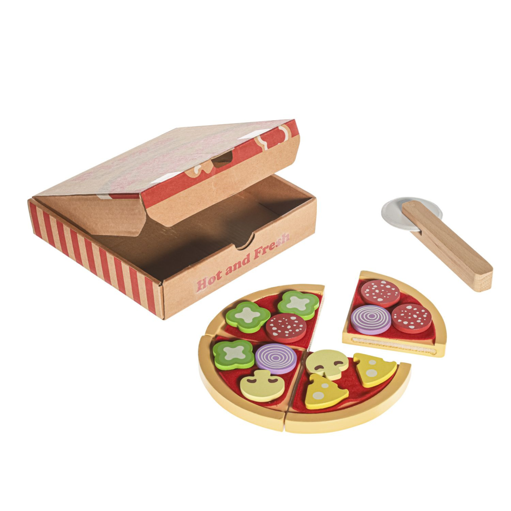 ZOPA DRVENA PIZZA U KUTIJI