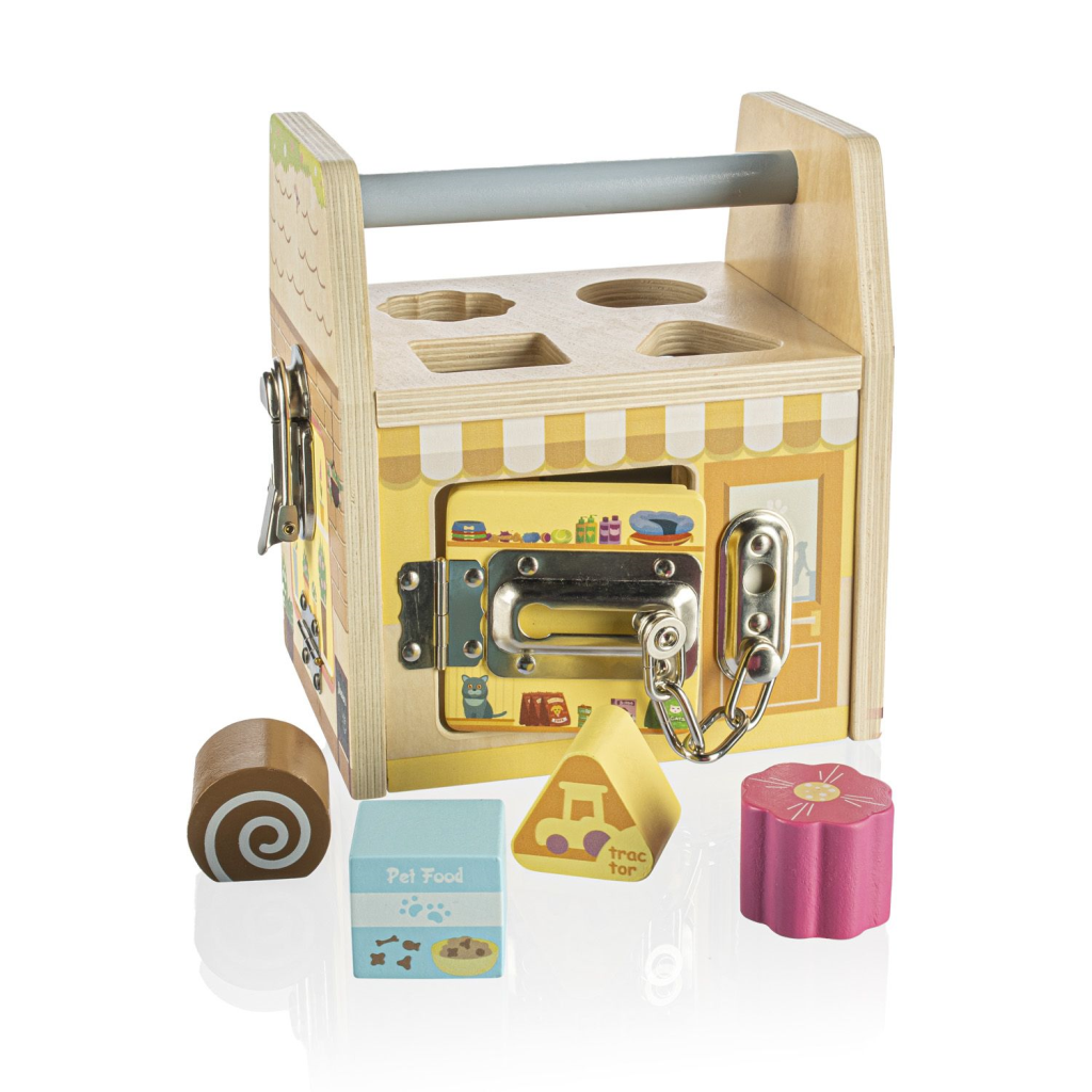 ZOPA DRVENA MONTESSORI KOCKA