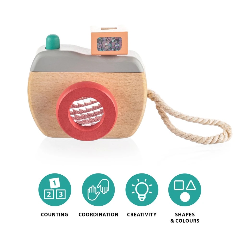 ZOPA DRVENA IGRAČKA FOTOAPARAT