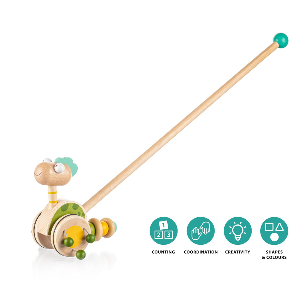 ZOPA DRVENA GURALICA  DINOSAUR