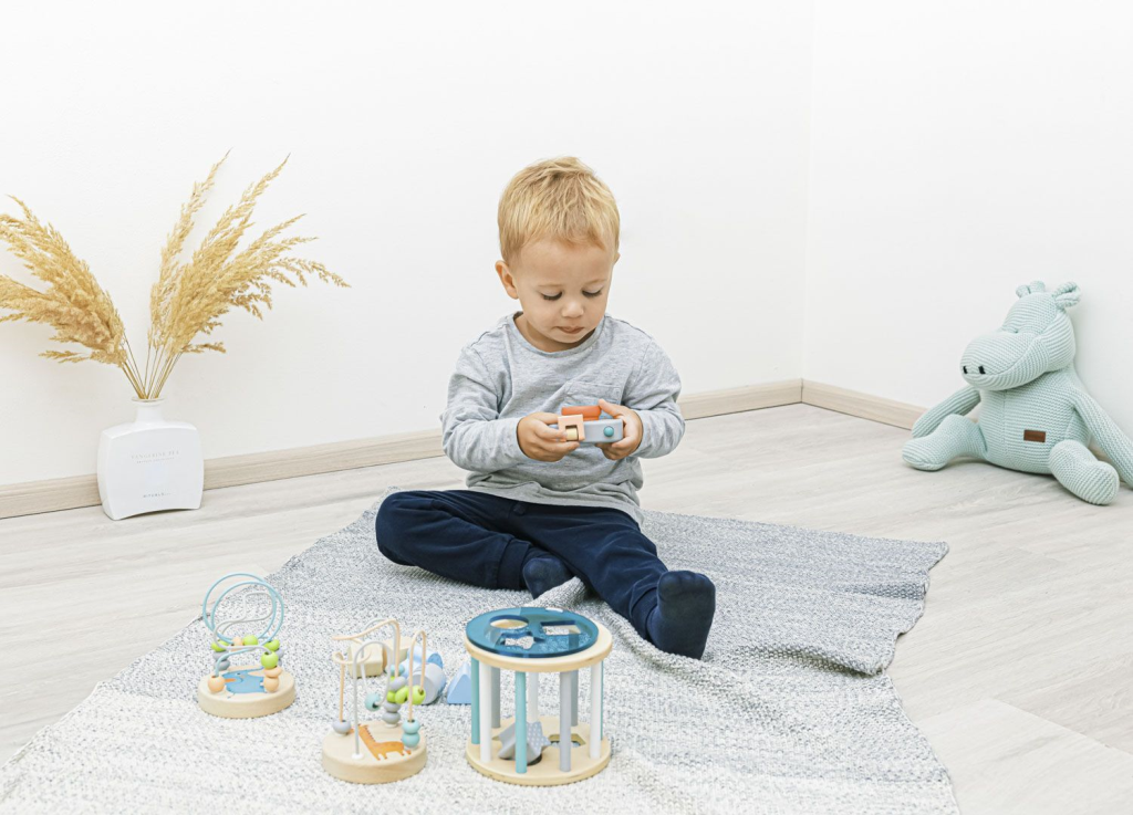 ZOPA DRVENI SORTER ROZI