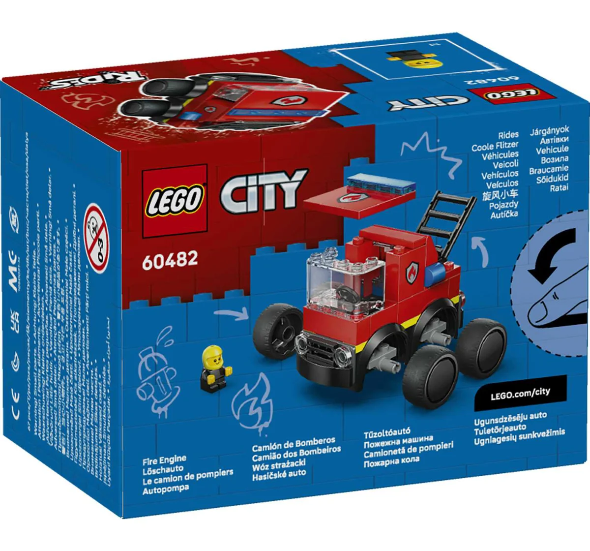LEGO 60482 VOŽNJE-VATROGANI KAMION
