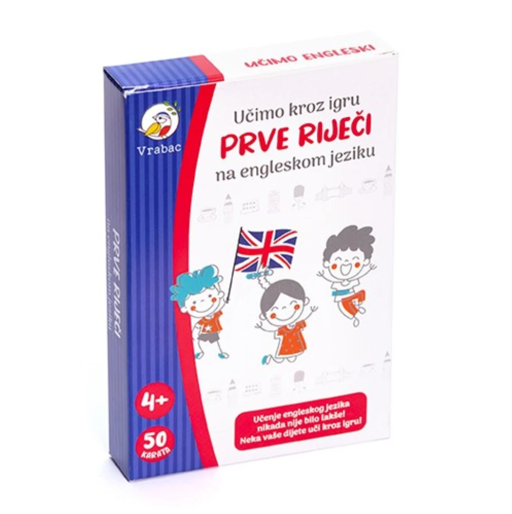 FIFTY KARTE-UČIMO ENGLESKI,VRABAC