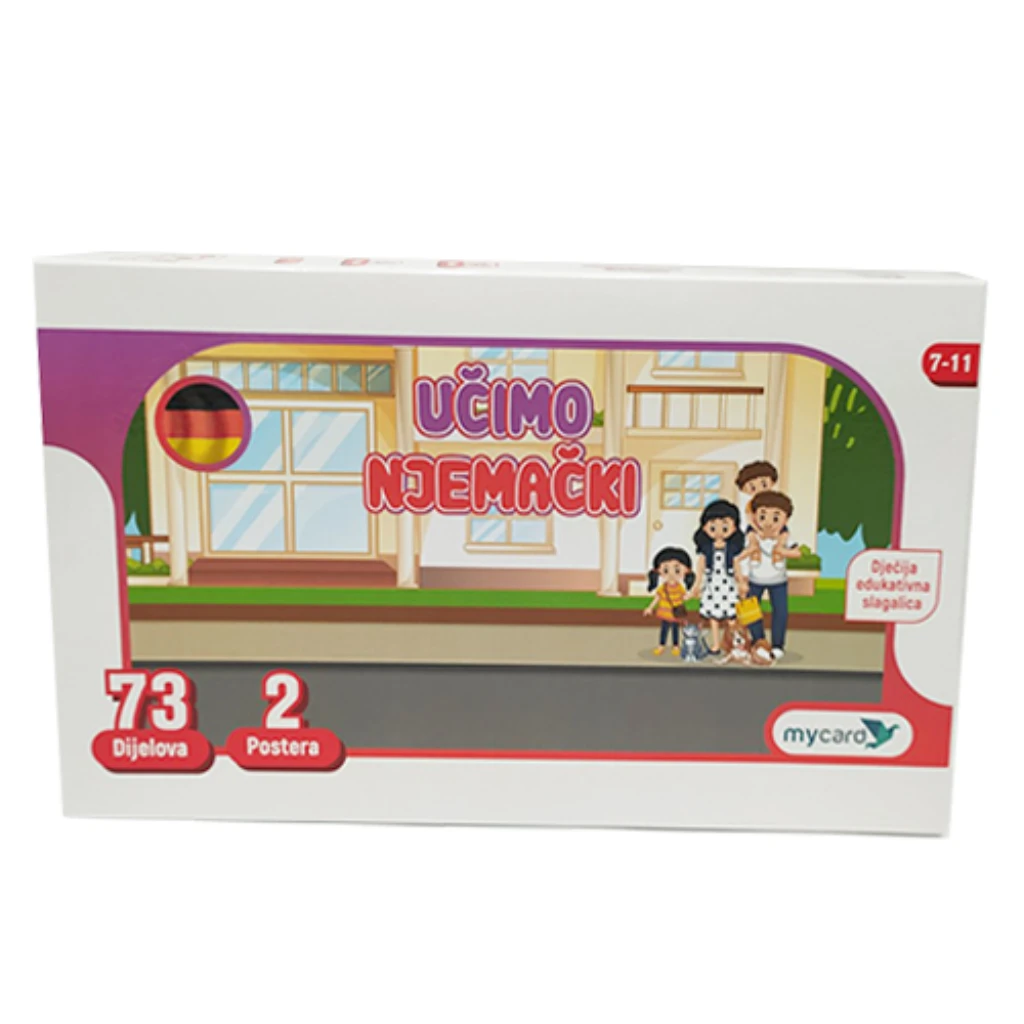 GERMANA EDUKAT.SLAGALUICA UČIMO NJEMAČKI,VRABAC