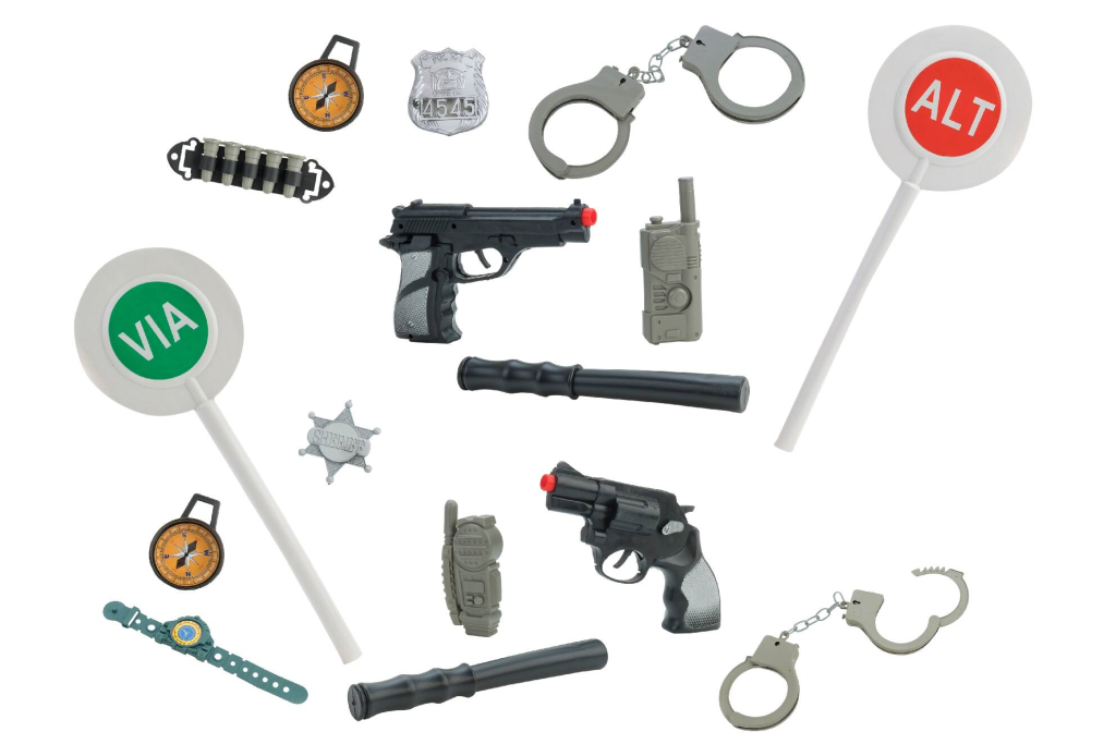 GLOBO POLICIJSKI SET S DODACIMA