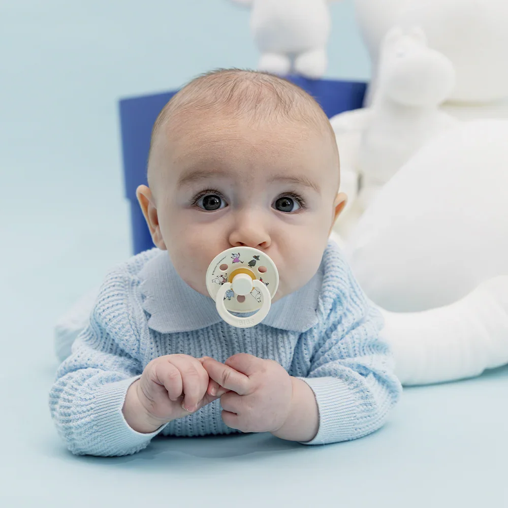 BIBS X MOOMIN FRIENDS DUDE,IVORY MIX,VEL.1