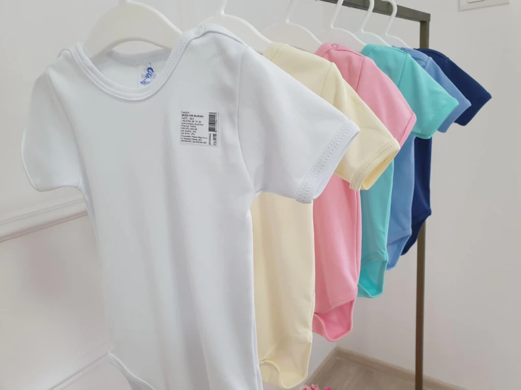 PČELICA MAJA BODIĆ KRATKI RUKAV, VEL. 68-80