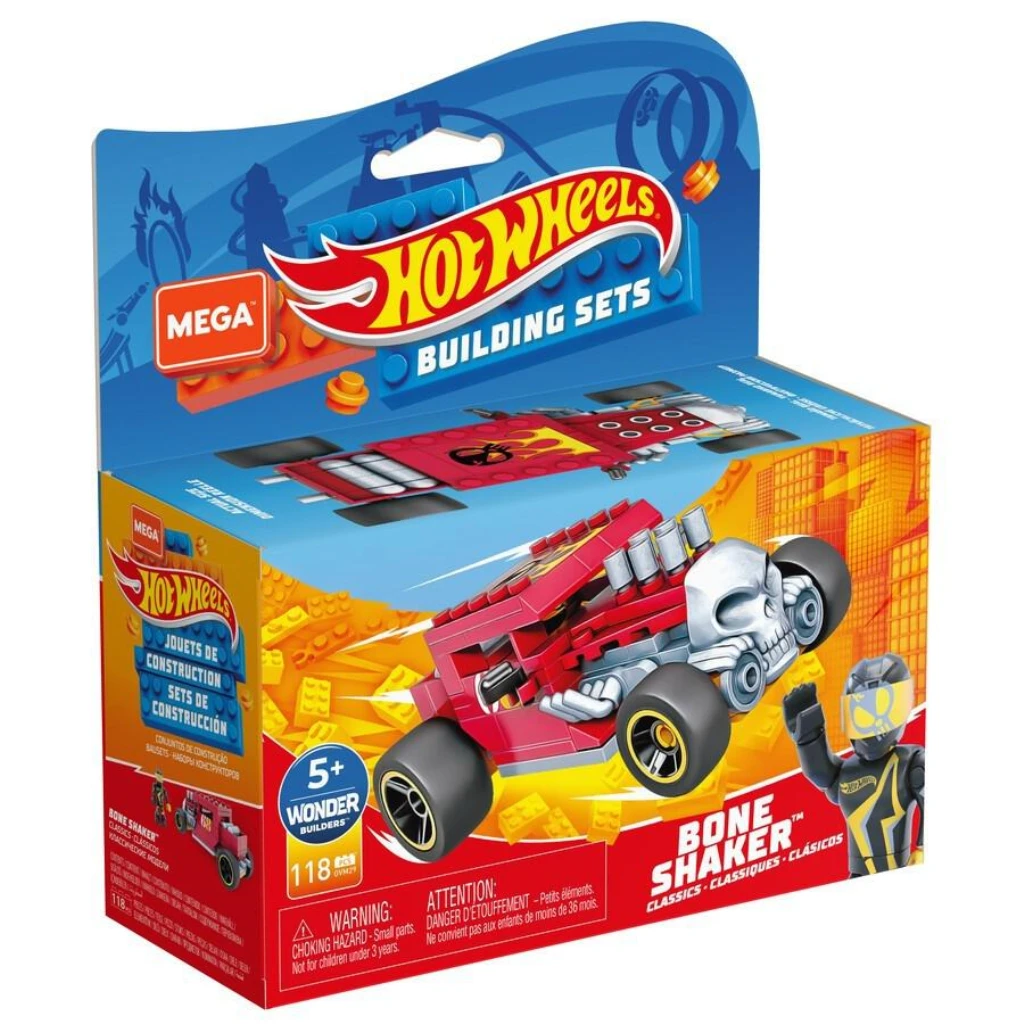 HOT WHEELS BUILDING SET BONE SHAKER