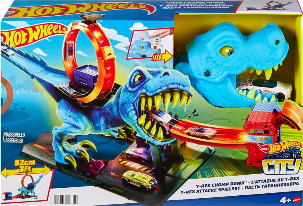 HOT WHEELS T-REX CHOMP DOWN