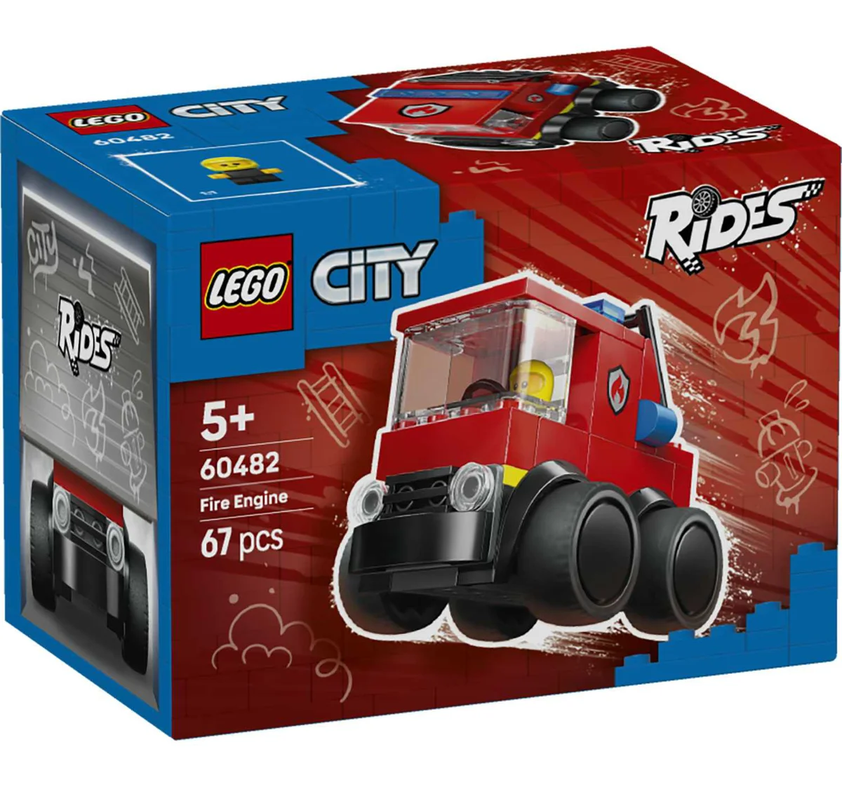 LEGO 60482 VOŽNJE-VATROGANI KAMION