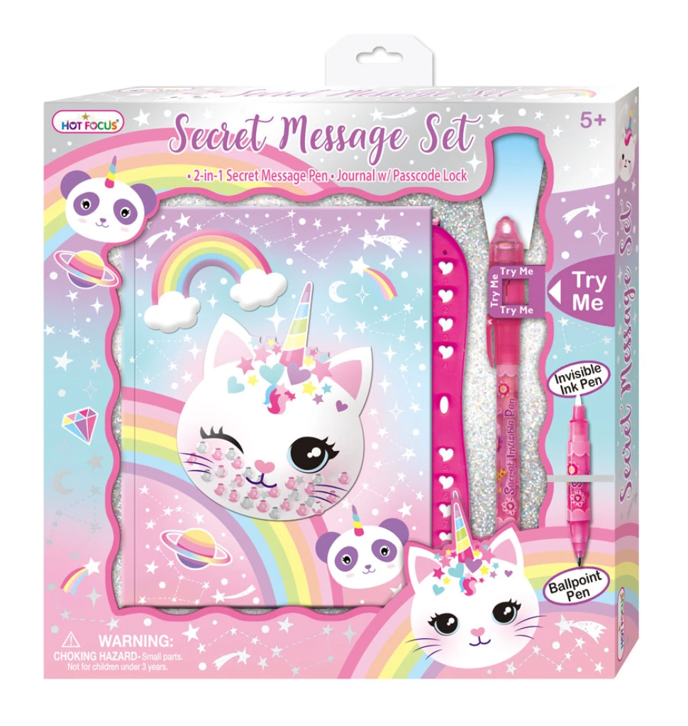 HOT FOCUS 2U1 SET TAJNA PORUKA MAČKA 