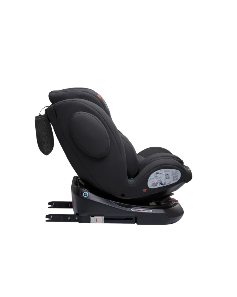KIKKA BOO AUTOSJEDALICA I-FELIX I-SIZE BLACK,40-150CM